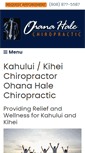 Mobile Screenshot of ohanahalewellness.com